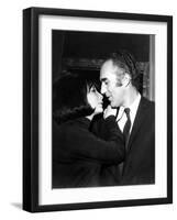 Juliette Gréco and Michel Piccoli in 1968-Marcel Begoin-Framed Photographic Print