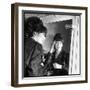 Juliette Greco Preparing to Go on Stage-Marcel Begoin-Framed Photographic Print