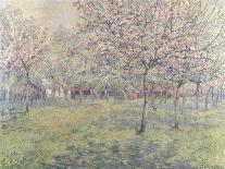 The Orchard at Blossom Time-Juliette Wytsman-Framed Stretched Canvas