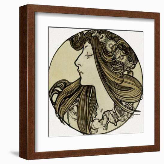 Juliette-Alphonse Mucha-Framed Art Print