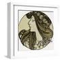 Juliette-Alphonse Mucha-Framed Art Print