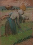 Peasant Couple with Apple-Trees-Julio González-Giclee Print