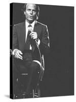 Julio Iglesias on Stage-null-Stretched Canvas