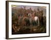 Julius Caesar, 100-44 BC Roman general, Sending Roman Colony to Carthage-Claude Audran the Younger-Framed Giclee Print