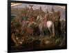 Julius Caesar, 100-44 BC Roman general, Sending Roman Colony to Carthage-Claude Audran the Younger-Framed Giclee Print