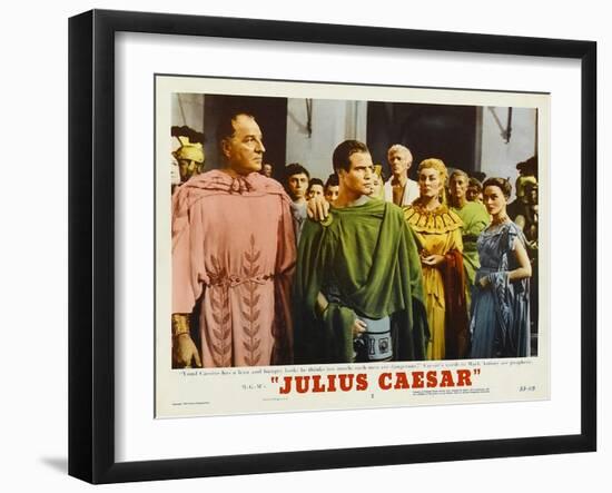 Julius Caesar, 1953-null-Framed Art Print