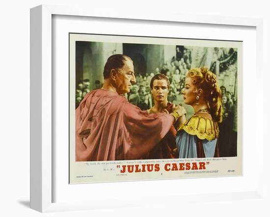 Julius Caesar, 1953-null-Framed Art Print