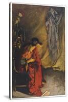 Julius Caesar, Act IV Scene III: Brutus and the Ghost-Edwin Austin-Stretched Canvas