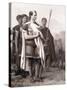 Julius Caesar and His Staff-Jean Leon Gerome-Stretched Canvas