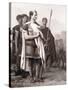 Julius Caesar and His Staff-Jean Leon Gerome-Stretched Canvas