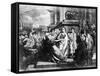 Julius Caesar and Wife in Crowd-null-Framed Stretched Canvas