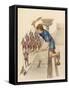 Julius Caesar as a Boy, Watching Roman Soldiers Returning from Battle-null-Framed Stretched Canvas