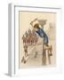 Julius Caesar as a Boy, Watching Roman Soldiers Returning from Battle-null-Framed Giclee Print