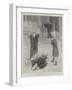 Julius Caesar, at Her Majesty's Theatre, Mark Antony by the Dead Body of Caesar-Robert Sauber-Framed Giclee Print