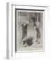 Julius Caesar, at Her Majesty's Theatre, Mark Antony by the Dead Body of Caesar-Robert Sauber-Framed Giclee Print