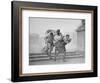 Julius Caesar Being Carried from Fatal Death Scene-null-Framed Giclee Print