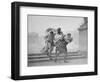 Julius Caesar Being Carried from Fatal Death Scene-null-Framed Giclee Print