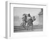 Julius Caesar Being Carried from Fatal Death Scene-null-Framed Giclee Print