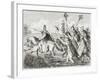 Julius Caesar Crossing Rubicon-null-Framed Giclee Print