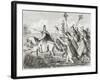 Julius Caesar Crossing Rubicon-null-Framed Giclee Print