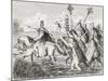 Julius Caesar Crossing Rubicon-null-Mounted Giclee Print