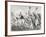 Julius Caesar Crossing Rubicon-null-Framed Giclee Print