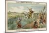 Julius Caesar Crossing the Rubicon, 49 BC-null-Mounted Premium Giclee Print