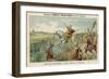 Julius Caesar Crossing the Rubicon, 49 BC-null-Framed Giclee Print