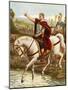 Julius Caesar Crossing the Rubicon-Tancredi Scarpelli-Mounted Premium Giclee Print