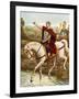 Julius Caesar Crossing the Rubicon-Tancredi Scarpelli-Framed Giclee Print