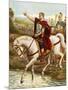 Julius Caesar Crossing the Rubicon-Tancredi Scarpelli-Mounted Giclee Print