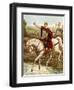 Julius Caesar Crossing the Rubicon-Tancredi Scarpelli-Framed Giclee Print