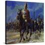 Julius Caesar Force Marched His Troops to Gaul to Put Down the Revolt-null-Stretched Canvas