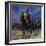 Julius Caesar Force Marched His Troops to Gaul to Put Down the Revolt-null-Framed Giclee Print