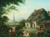 Old Cottage, Masham, 1816-Julius Caesar Ibbetson-Giclee Print
