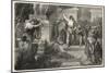 Julius Caesar is Assassinated in the Senate by Brutus and His Companions-Hermann Vogel-Mounted Art Print