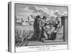 Julius Caesar is Offered the Crown by Marcus Antonius-Augustyn Mirys-Stretched Canvas