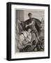 Julius Caesar, Mark Antony's Funeral Oration Over the Corpse of Caesar-Heinrich Spiess-Framed Photographic Print