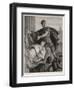 Julius Caesar, Mark Antony's Funeral Oration Over the Corpse of Caesar-Heinrich Spiess-Framed Photographic Print