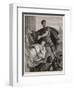 Julius Caesar, Mark Antony's Funeral Oration Over the Corpse of Caesar-Heinrich Spiess-Framed Photographic Print