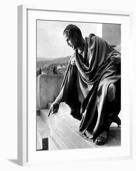 Julius Caesar, Marlon Brando, 1953-null-Framed Photo