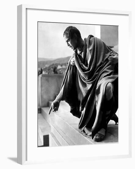 Julius Caesar, Marlon Brando, 1953-null-Framed Photo