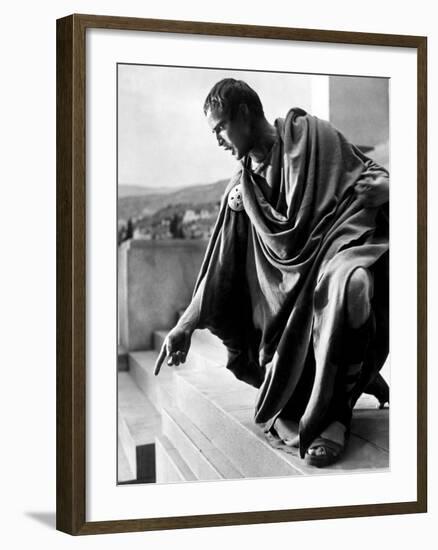 Julius Caesar, Marlon Brando, 1953-null-Framed Photo