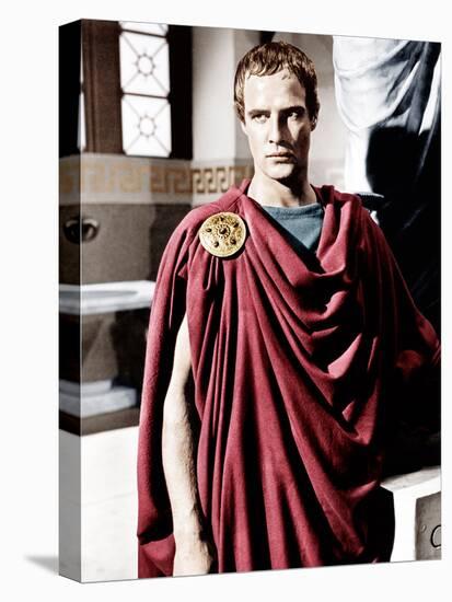 JULIUS CAESAR, Marlon Brando, 1953-null-Stretched Canvas