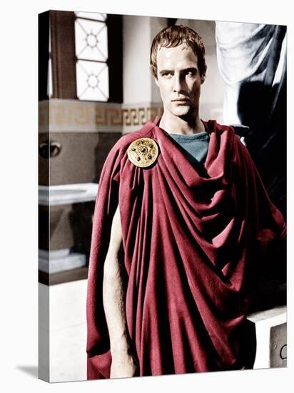 JULIUS CAESAR, Marlon Brando, 1953-null-Stretched Canvas