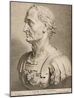 Julius Caesar, Perpetual Dictator, from Twelve Famous Greek and Roman Men, C.1633-Boetius Adams Bolswert-Mounted Giclee Print