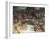 Julius Caesar Receiving the Tax of Egypt-Andrea del Sarto-Framed Giclee Print