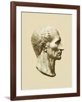 Julius Caesar, Roman General and Statesman-Science Source-Framed Giclee Print