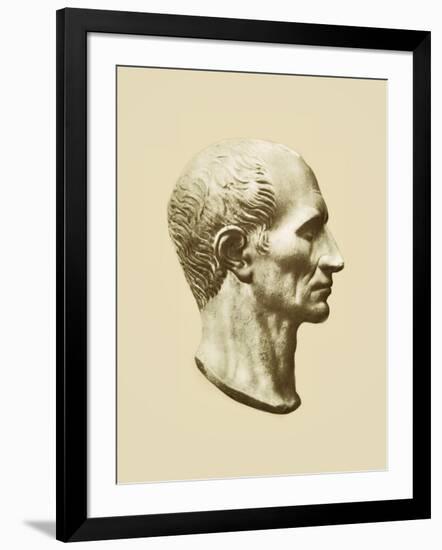 Julius Caesar, Roman General and Statesman-Science Source-Framed Giclee Print