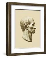 Julius Caesar, Roman General and Statesman-Science Source-Framed Giclee Print